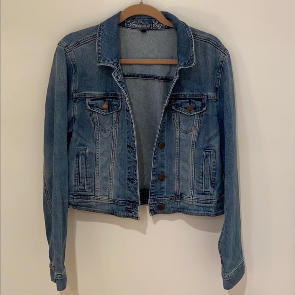 American Eagle Jean Jacket Size XL